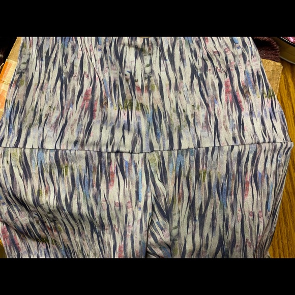 EUC Emily Hsu Pure Barre Women's Watercolor Leggings High Waist SZ M - Picture 10 of 10